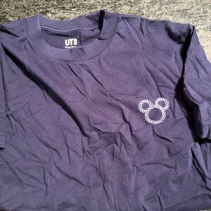 Uniqlo Disney Navy Blue Graphic T-Shirt